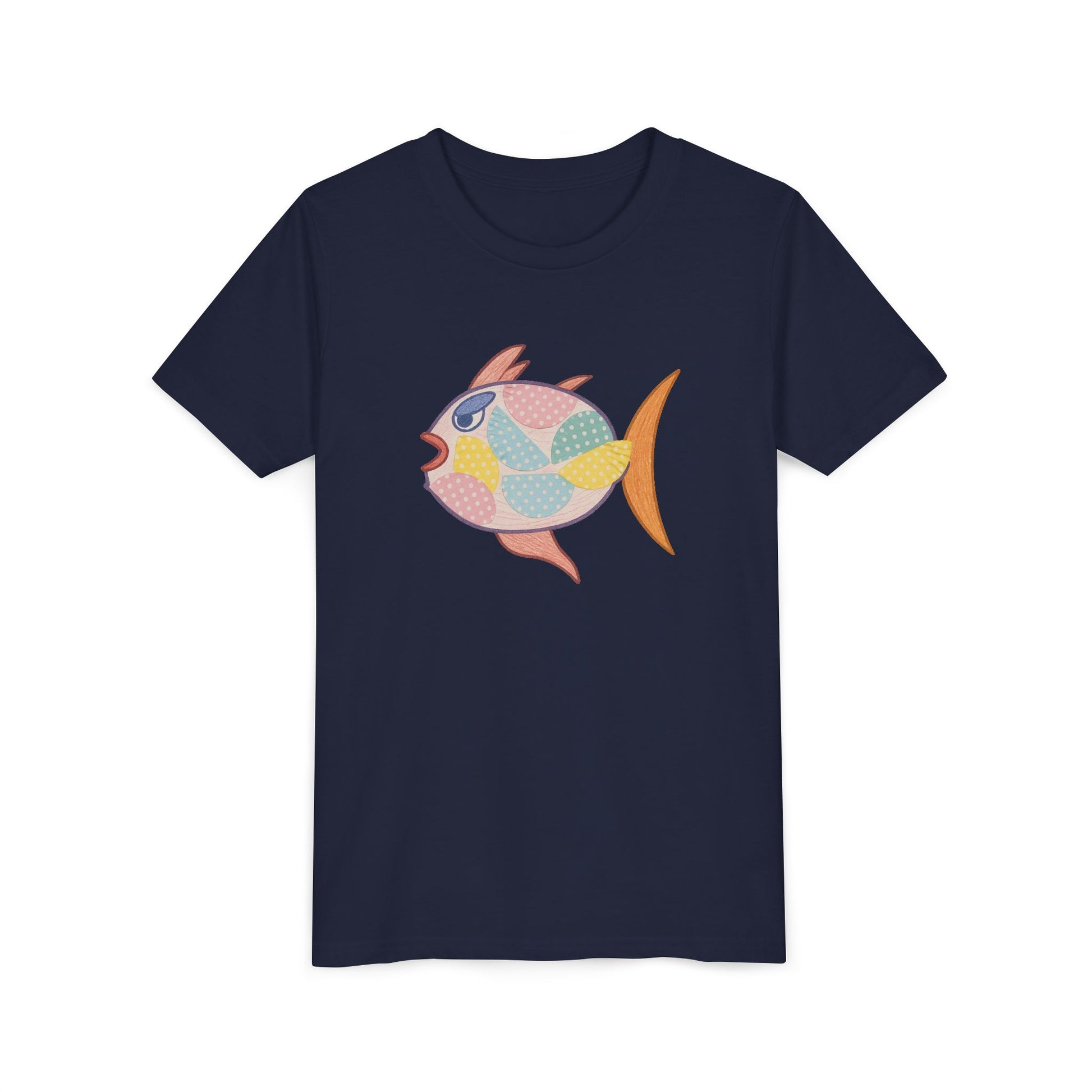 Kids Fish Graphic Tee - beach vibes, children clothing, fish graphic