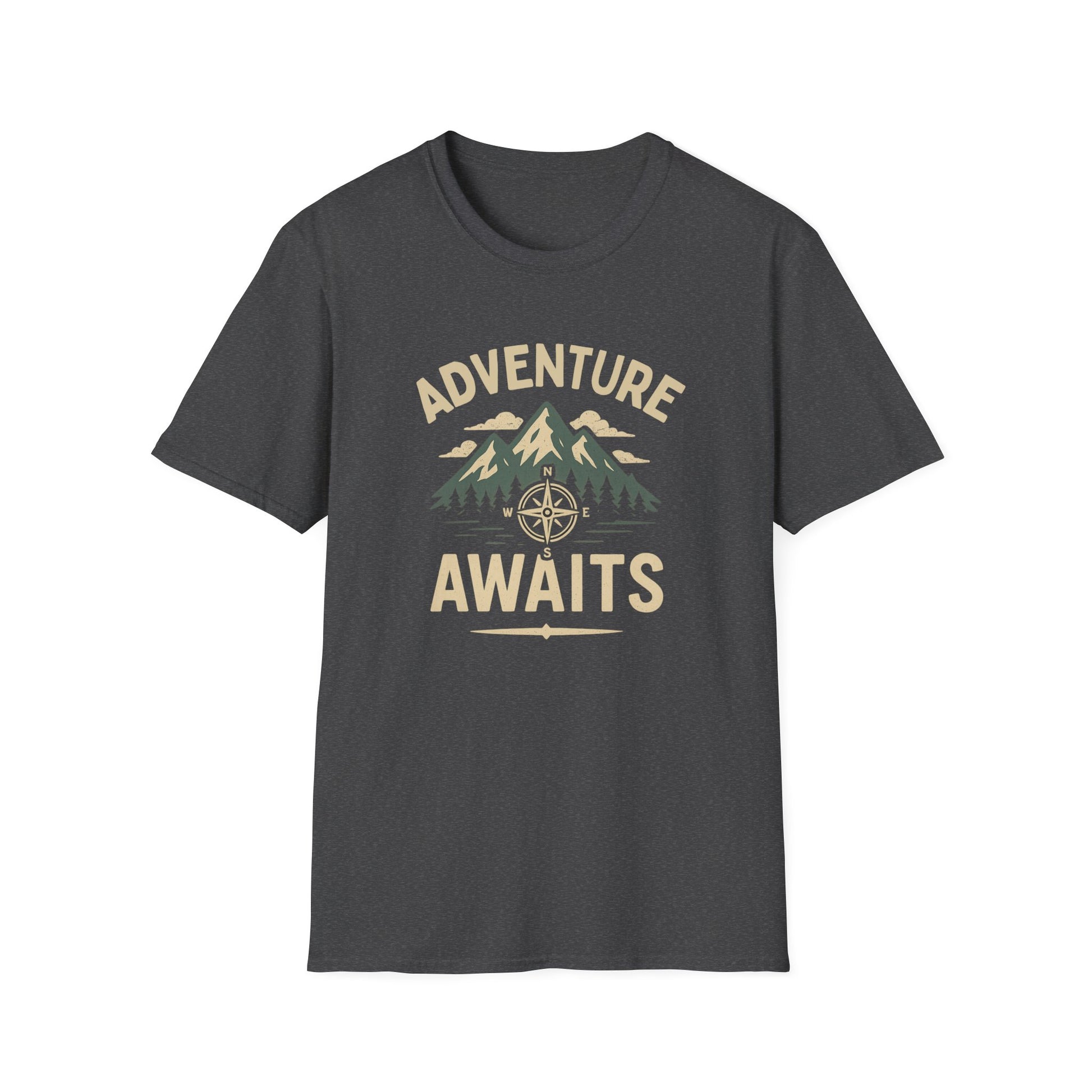 Adventure Awaits T-Shirt - Adventure Awaits, Adventure Seeker, Camping Apparel